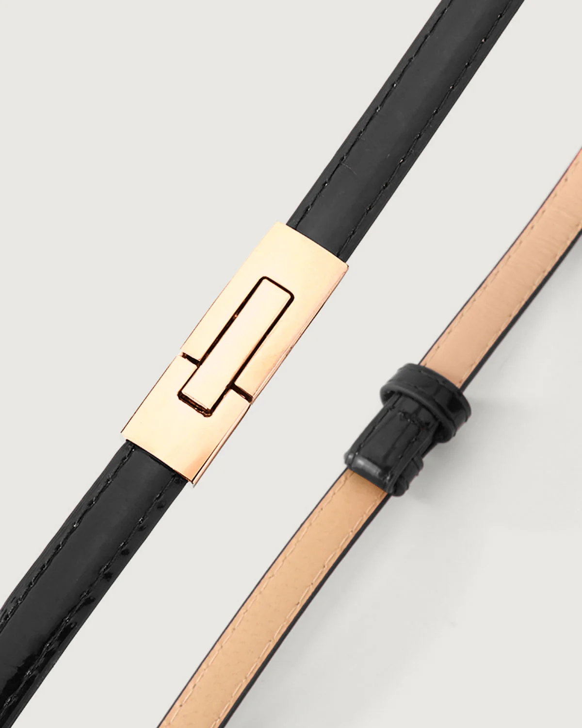 Black Buckle Belt - Image 3