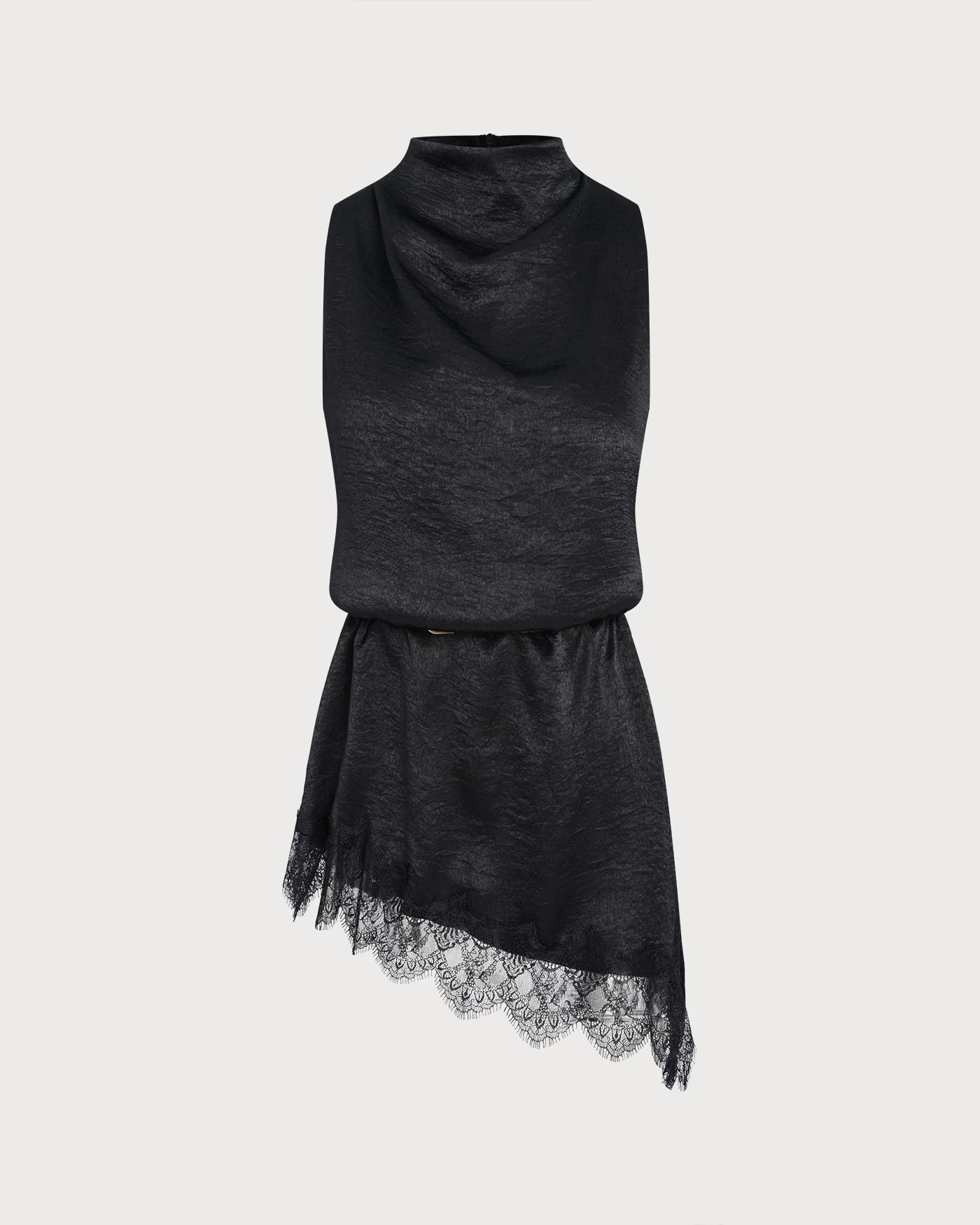 Black Lace Turtle Tank Top - Image 6