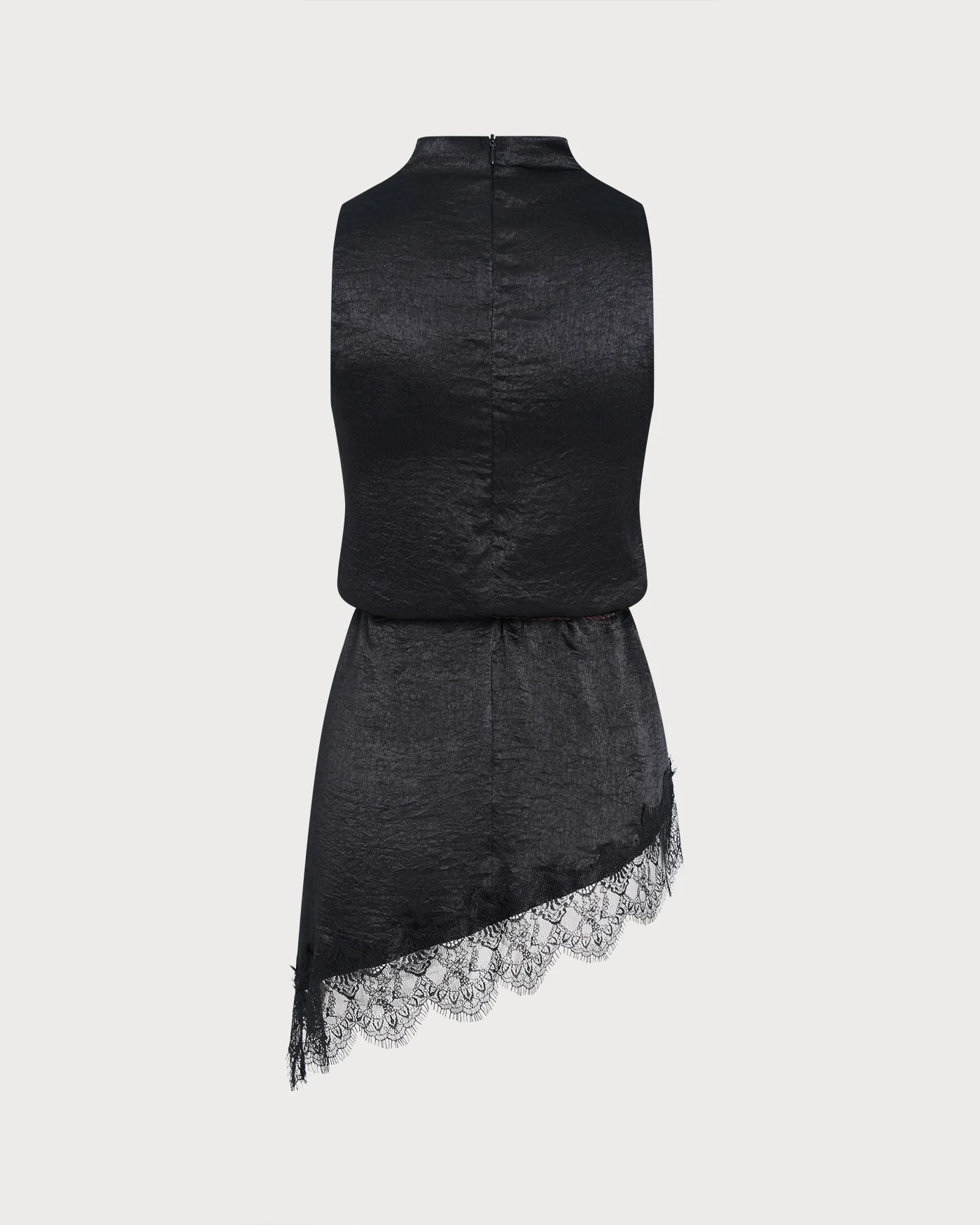 Black Lace Turtle Tank Top - Image 7