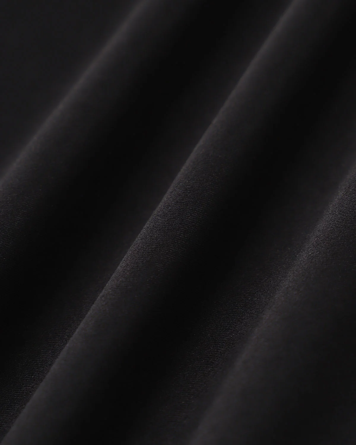 Black A-Line Square Neck Ruched Slip Midi Dress - Image 7