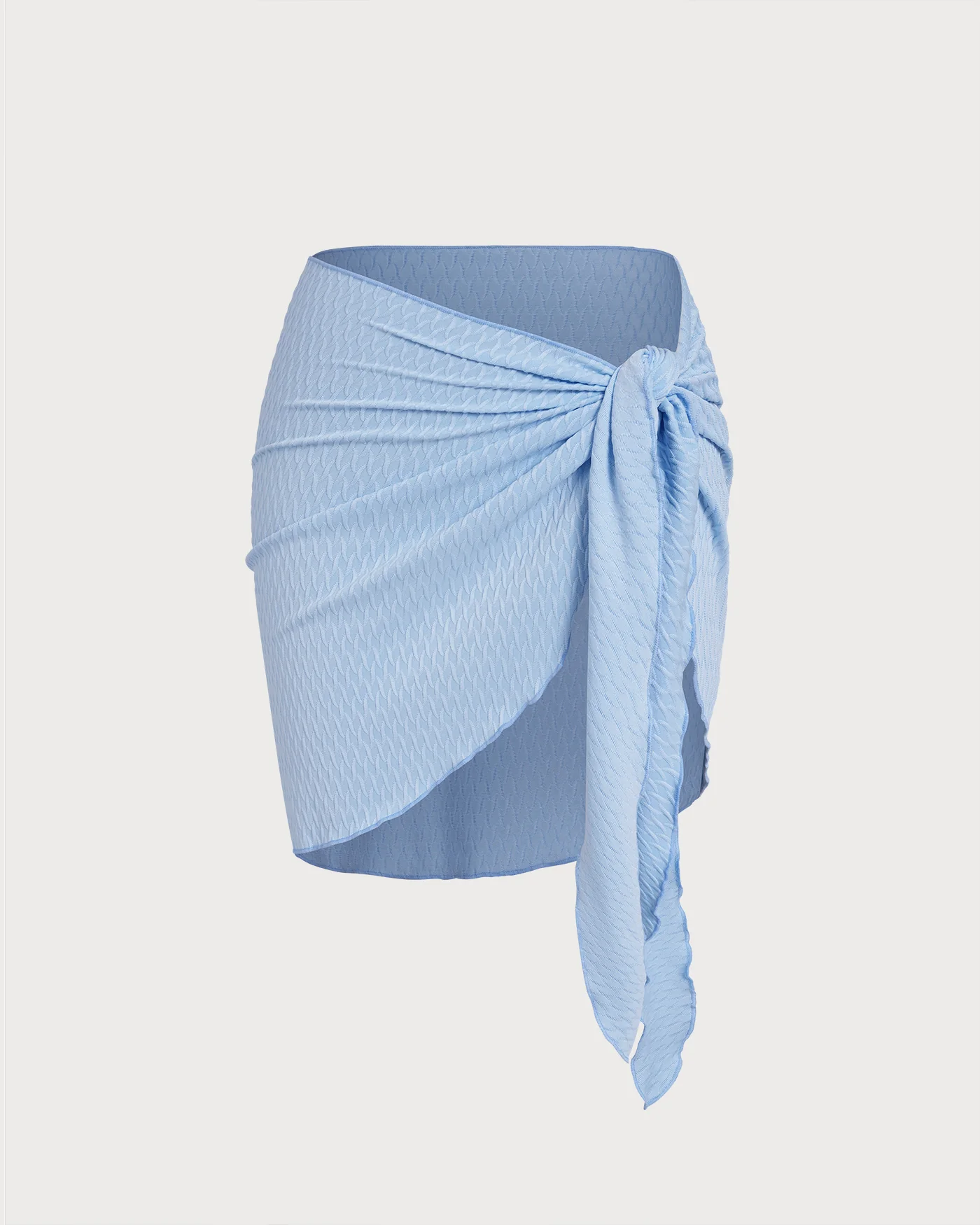Blue Drawstring Cover-Up - Image 2