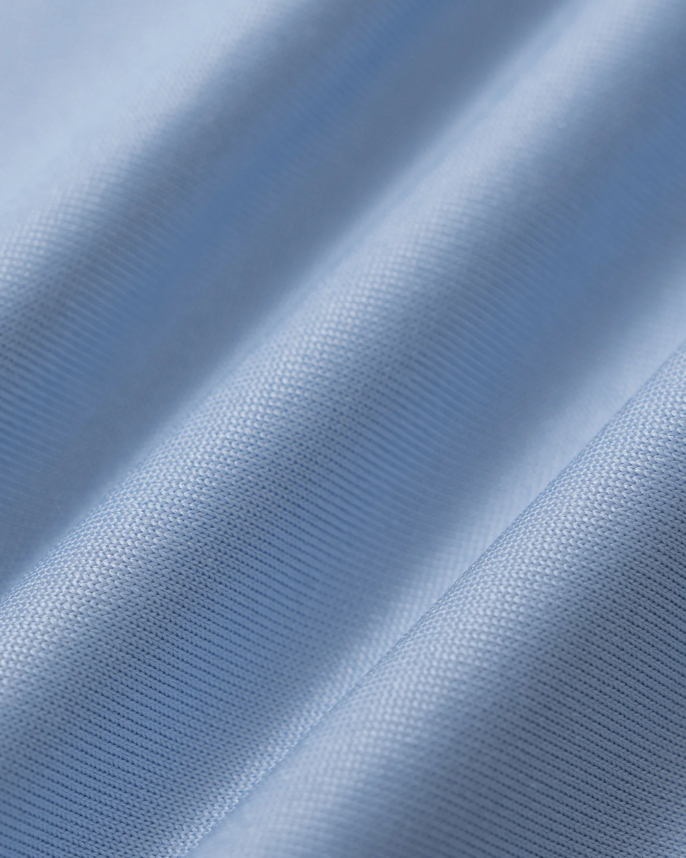 Blue Solid Pleated Tank Top - Image 3