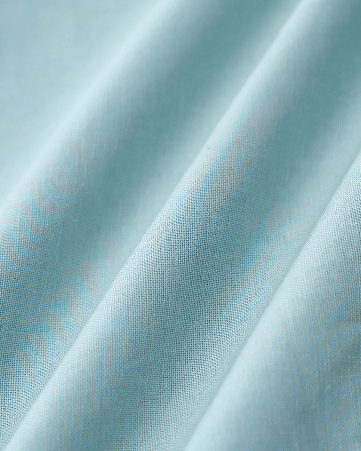Blue Square Neck Shirred Slip Midi Dress - Image 8