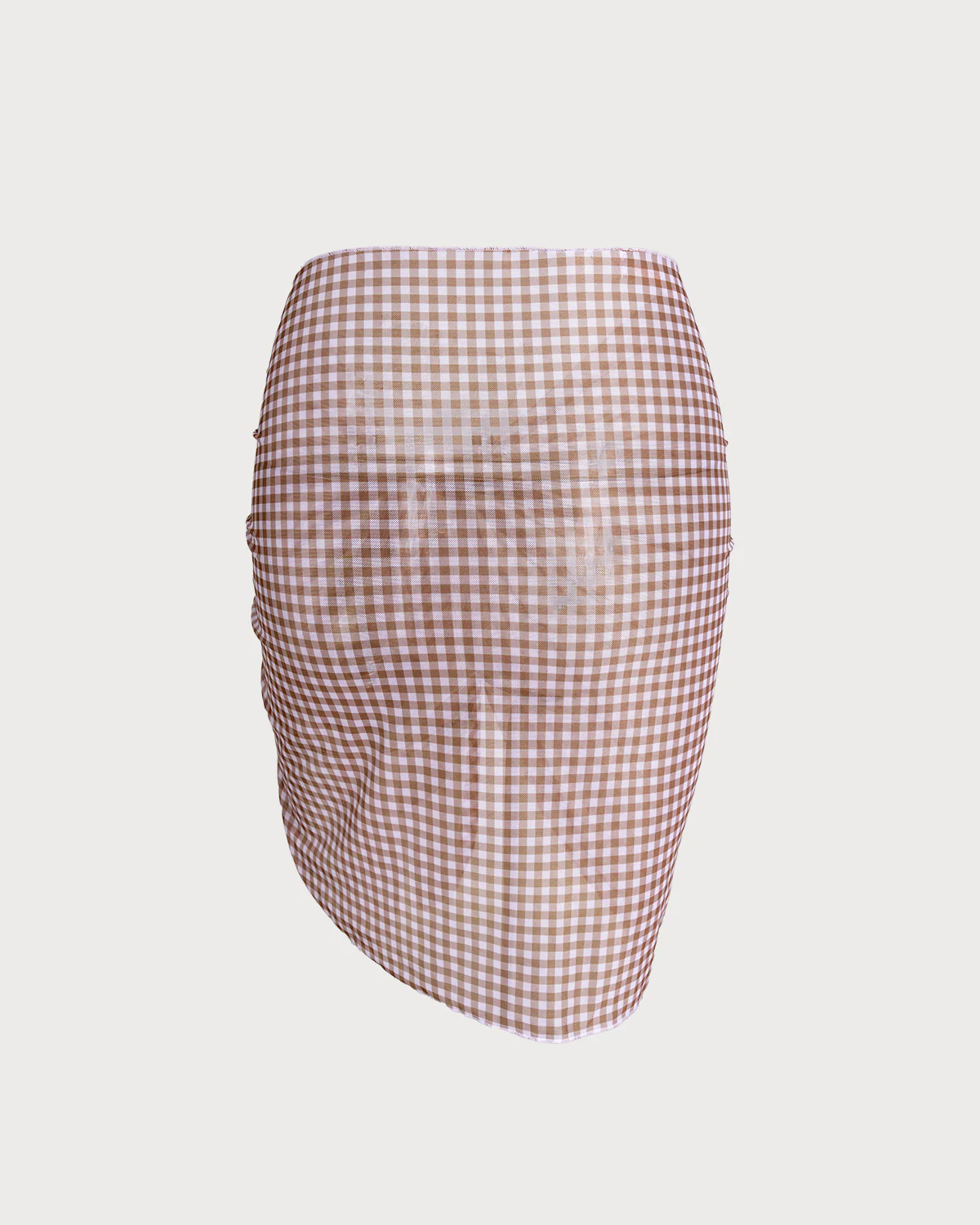 Coffee Plaid Cover-up - Image 6