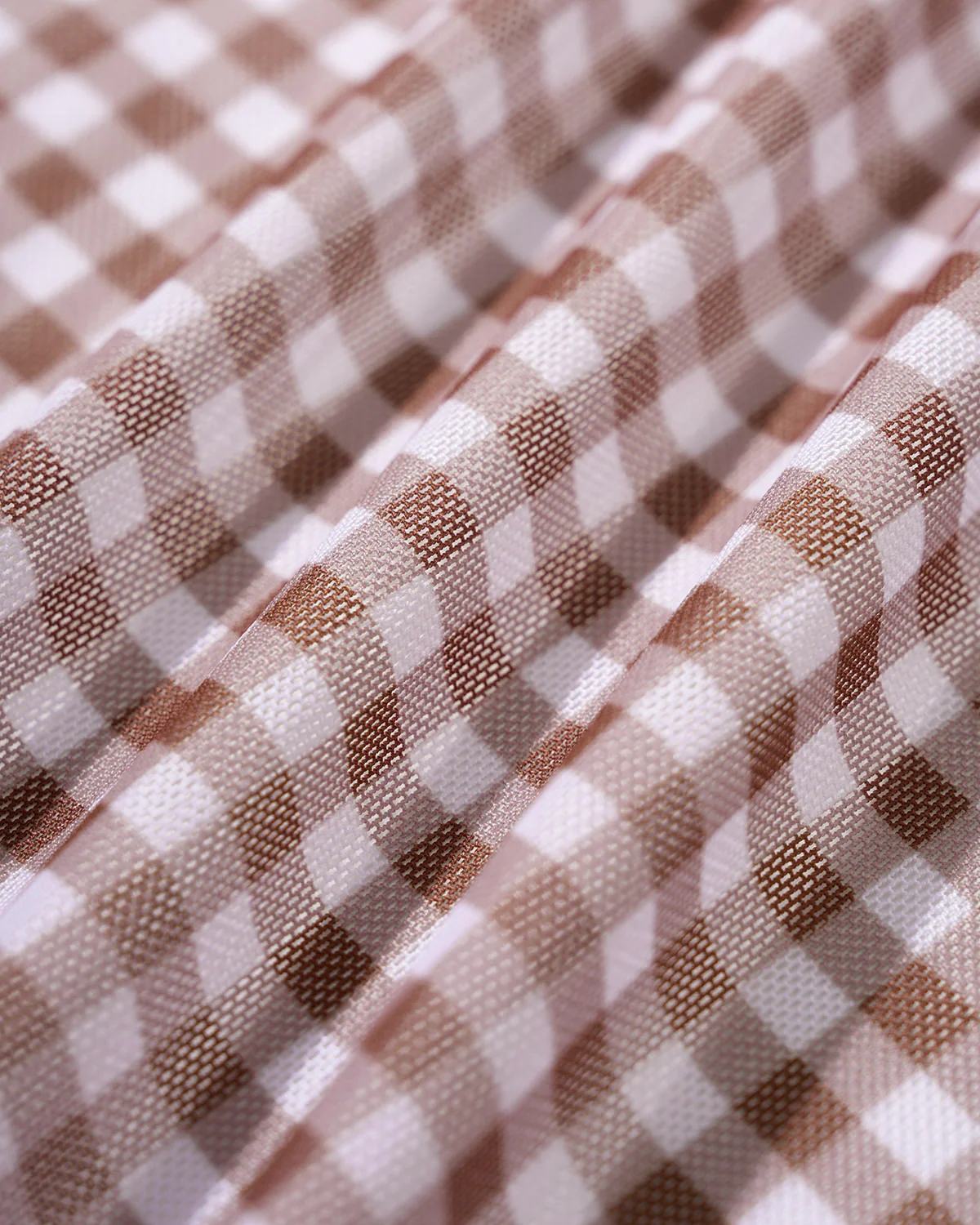 Coffee Plaid Cover-up - Image 7