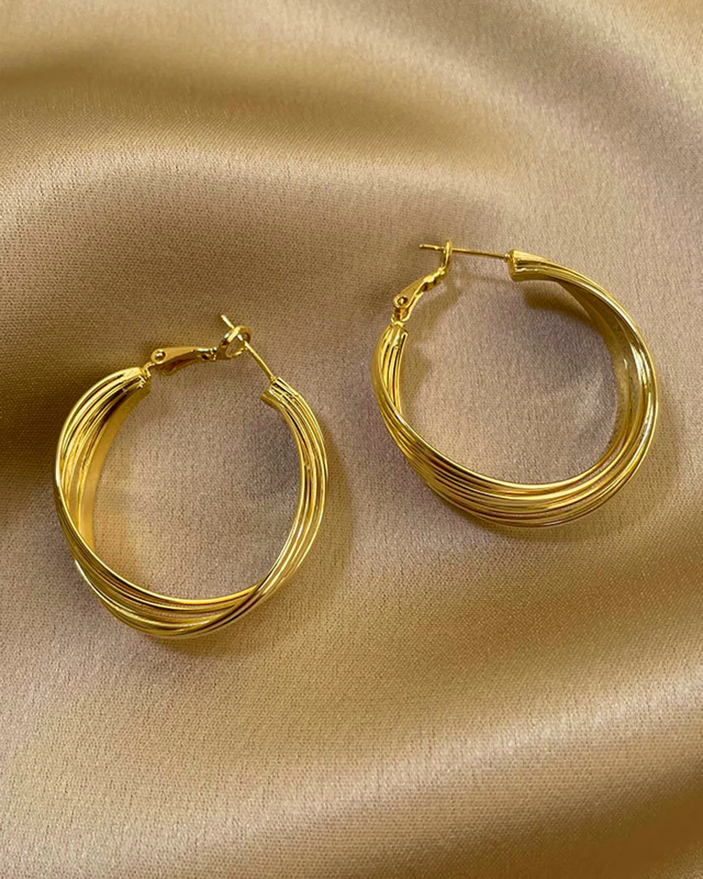 Gold Earrings - Image 3