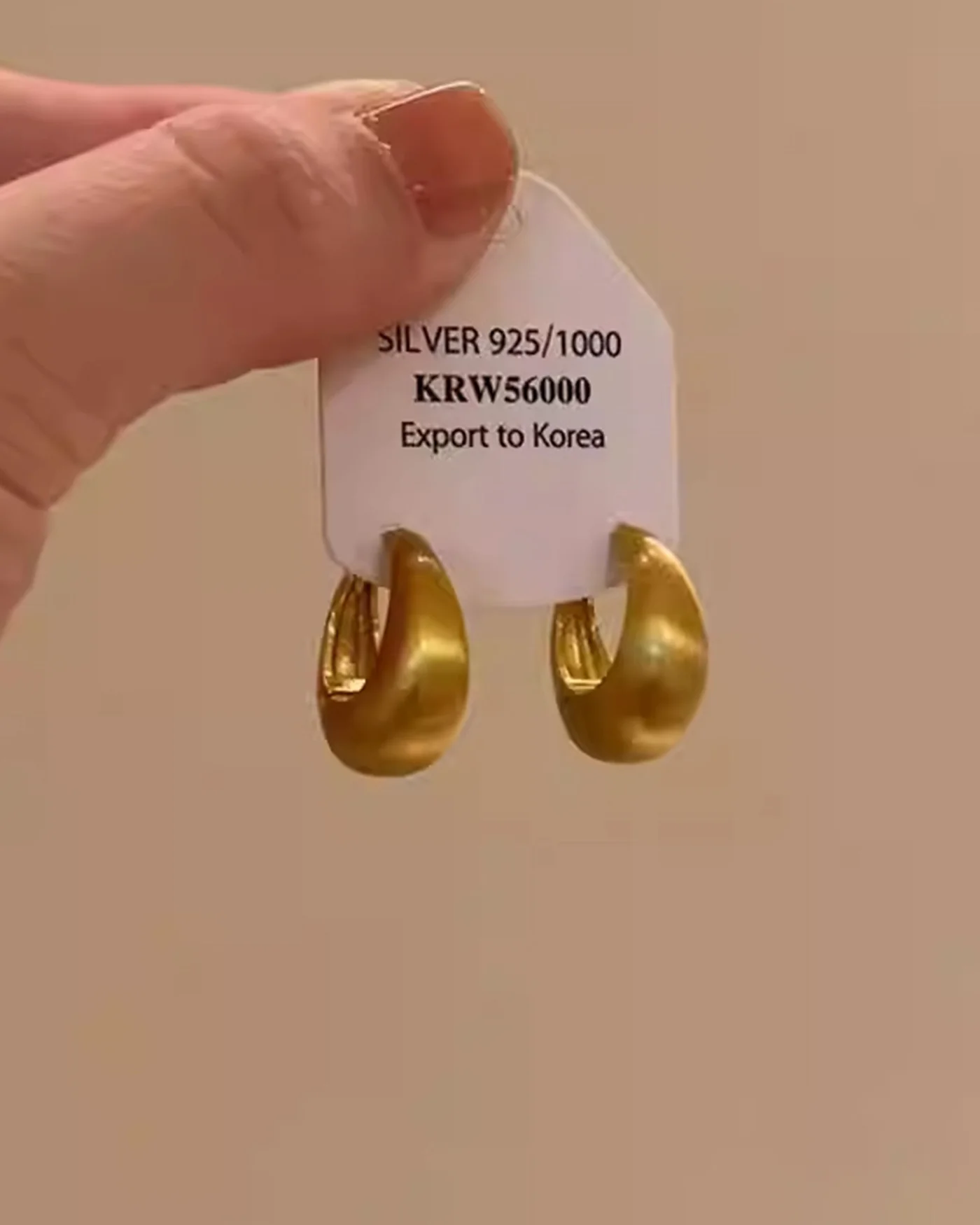 Gold Earrings - Image 3