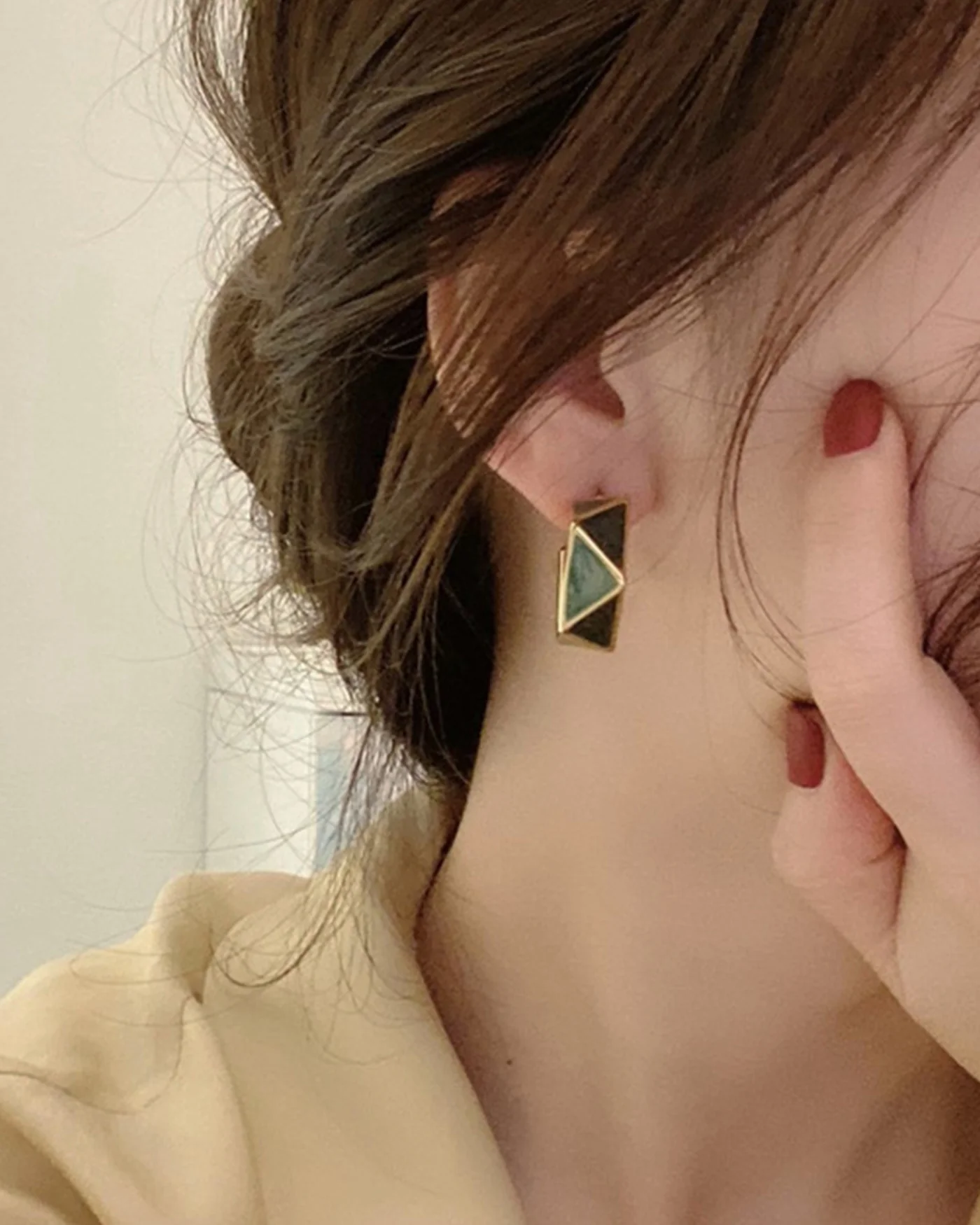 Green Earrings - Image 3