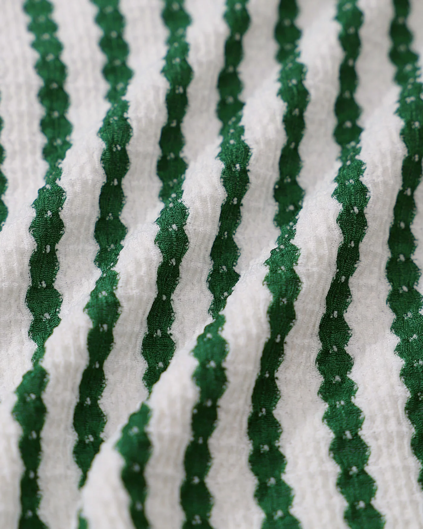 Green Striped Underwire Bikini Set - Image 10
