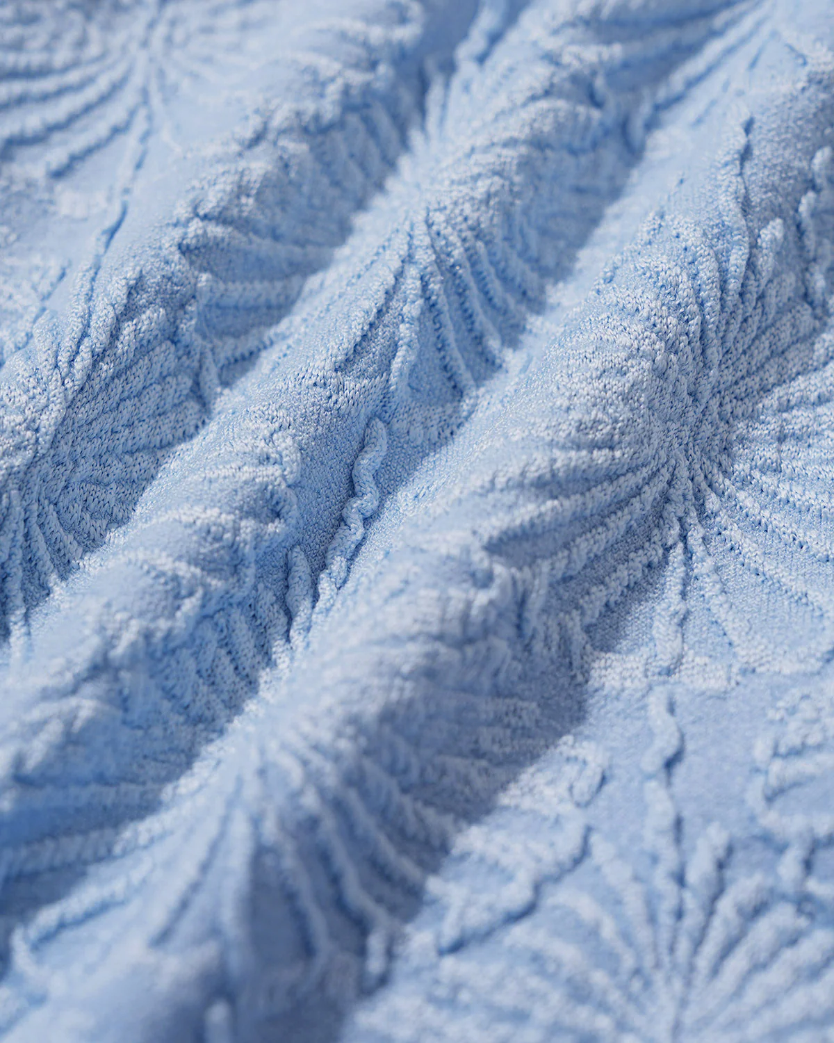 Light Blue Knitted Tankini Set - Image 4
