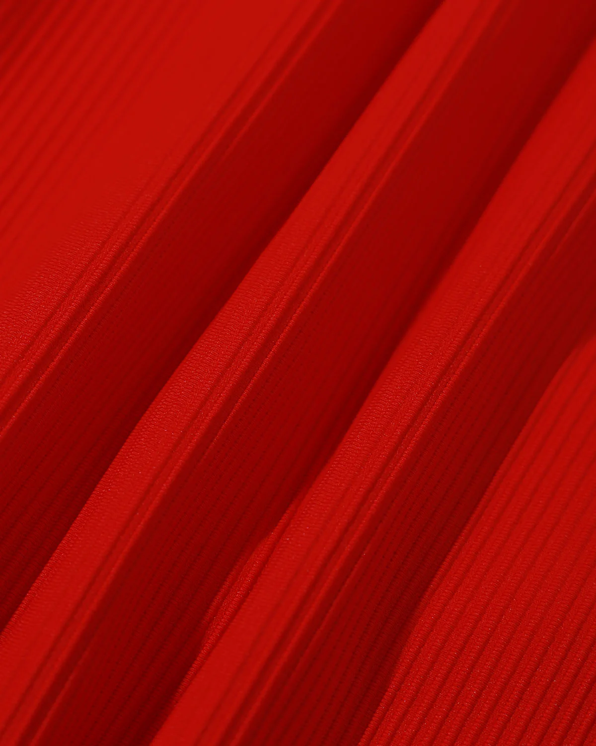 The Red Ribbed Bikini Bottom - Image 7