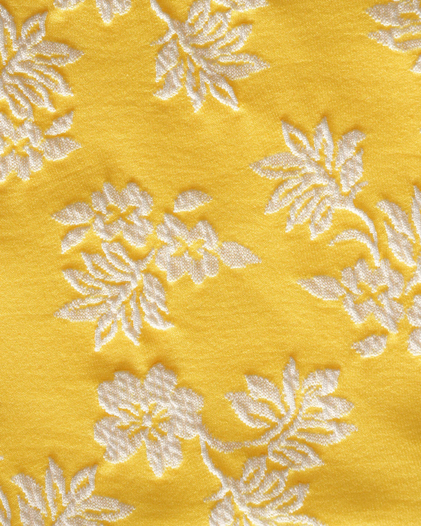 Yellow Jacquard Halter Bikini Set - Image 11